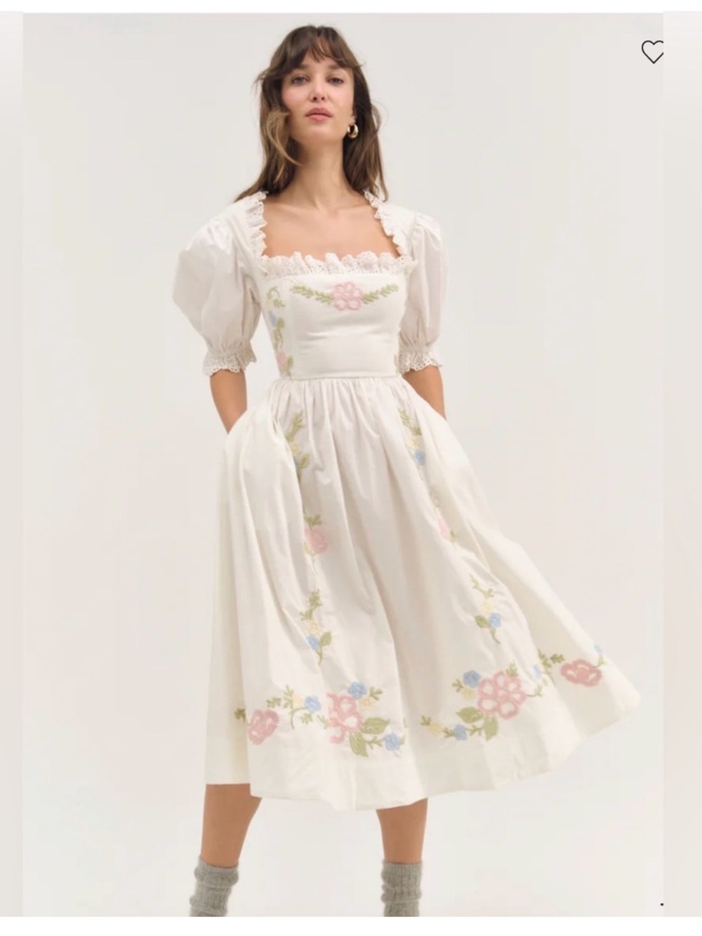 For love and lemons Erin Midi Dress Size XXS NWT